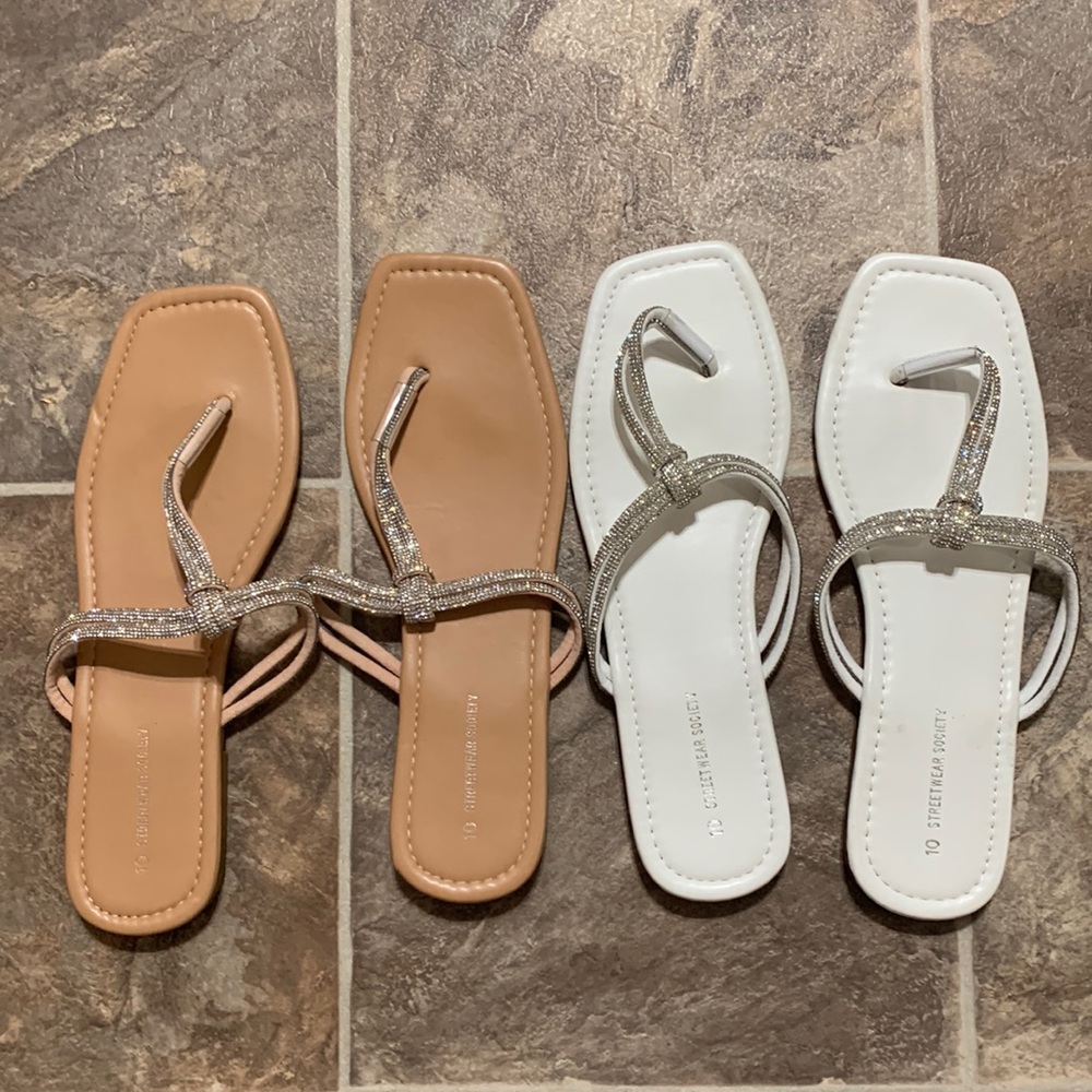 2 Pairs Of Sandals